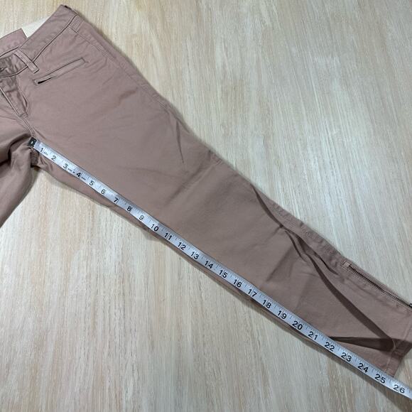 NWT LOFT Modern Skinny Ankle Low Rise Zipper Ankle Detail Jeans PETITE Size 25/0 - Picture 11 of 14